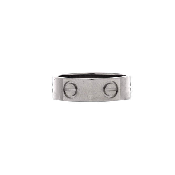 Cartier Love Band Ring 18K White Gold - Picture 3 of 3